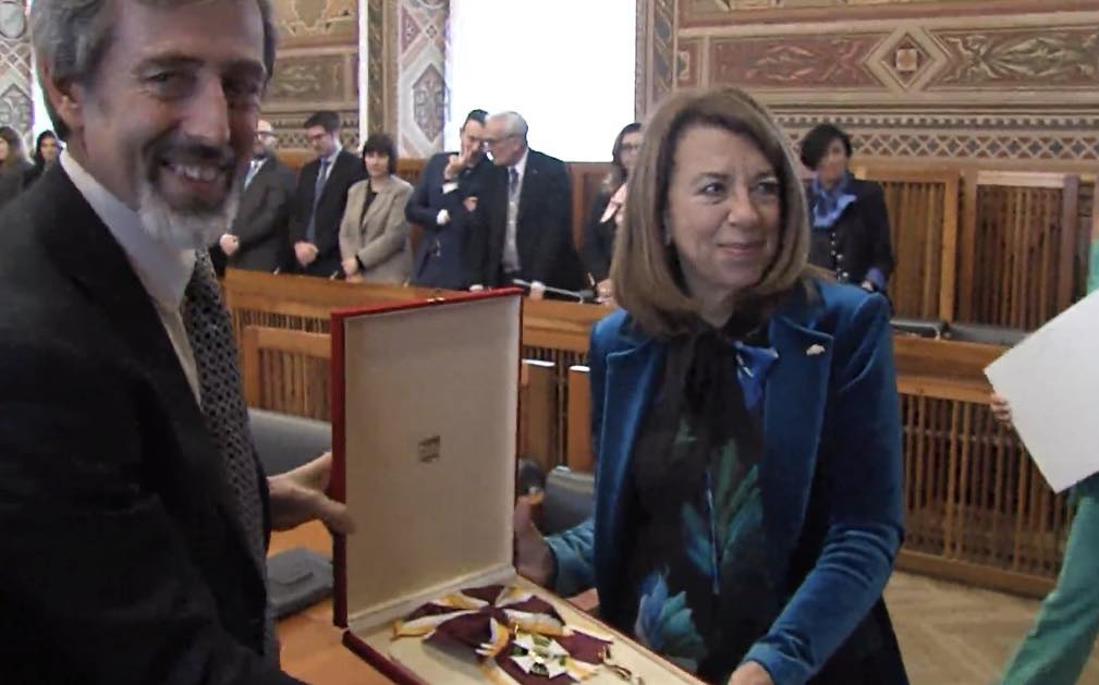 Conferimento alla Professoressa Maria Alessandra Sandulli dell’onorificenza di Cavaliere di Gran Croce dell’Ordine Equestre di Sant’Agata